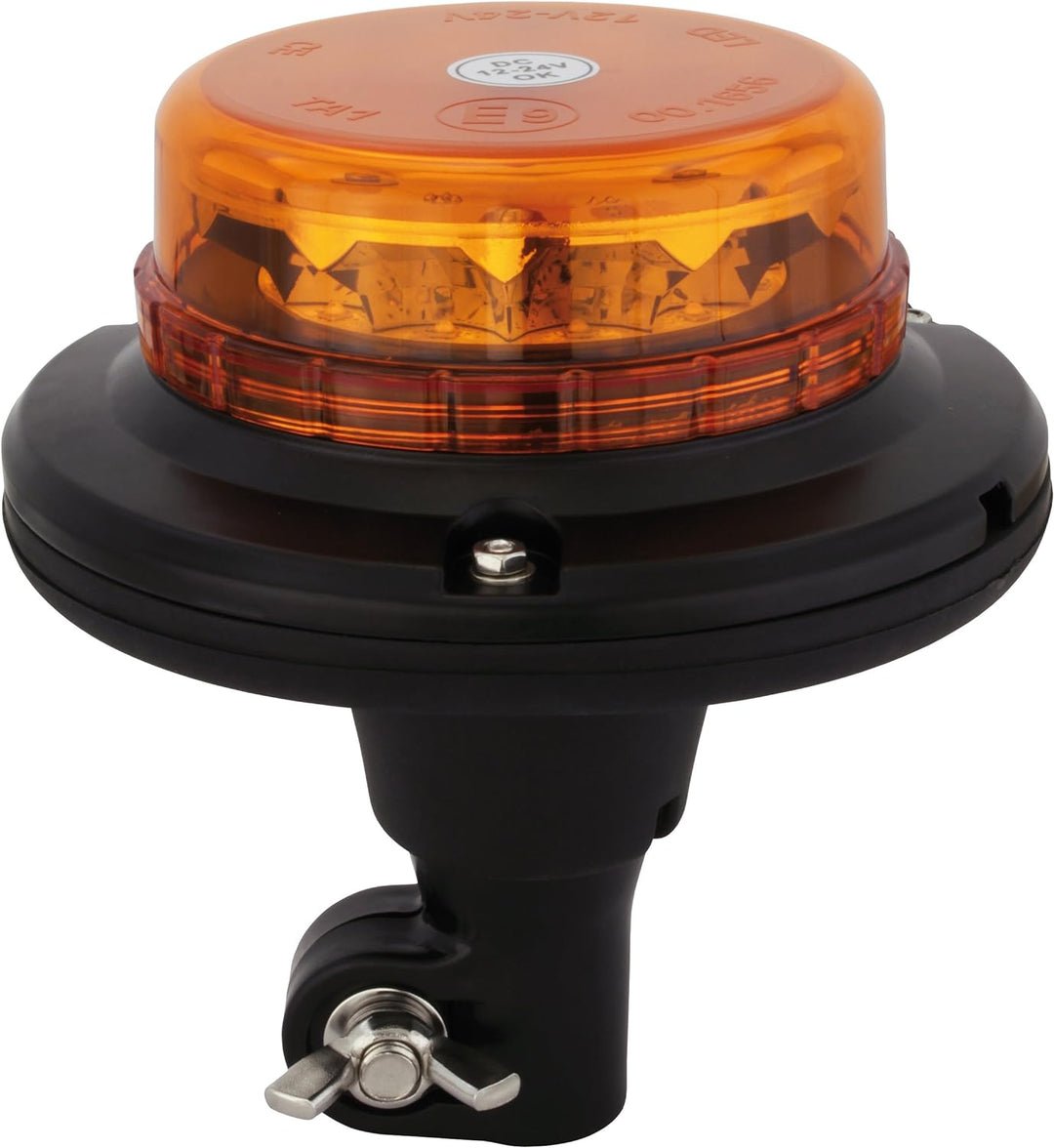 AdLuminis LED Rundumleuchte orange Verschiedene Ausführungen, für 12V und 24V Spannung, Warnleuchte