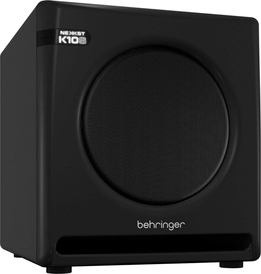 Behringer NEKKST K10S Audiophiler 10" Studio Subwoofer mit High Excursion Woofer NEKKST K10S Single,