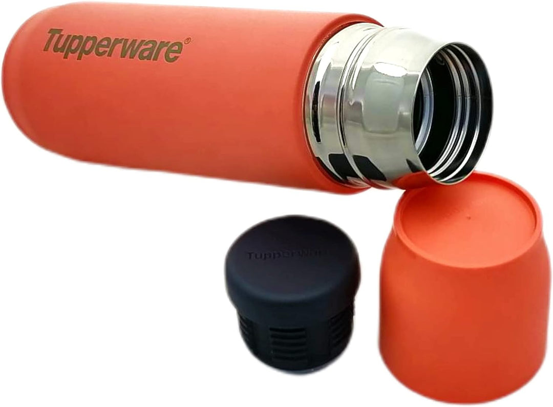 Tupperware Thermoskanne Thermoflasche Thermos 520 ml Eco Flasche lachs