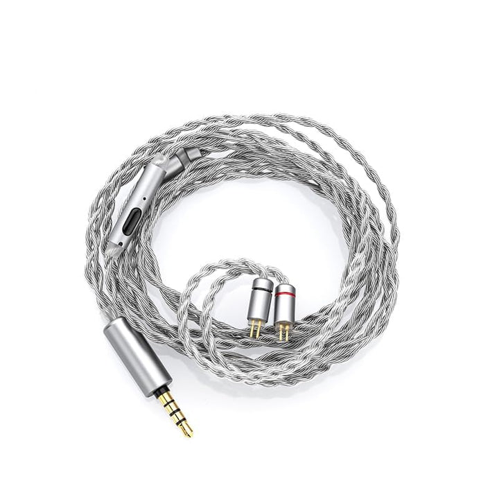 Moondrop MC2 Mikrofon-Upgrade-Kabel, 3,5 mm, 0,78 mm, 2-polig, Upgrade-Kabel für Kopfhörer