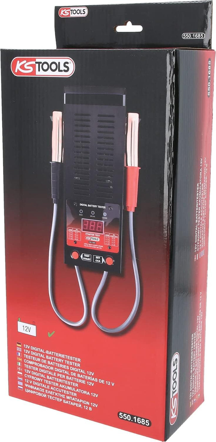 KS Tools 550.1685 12V Digital-Batterietester