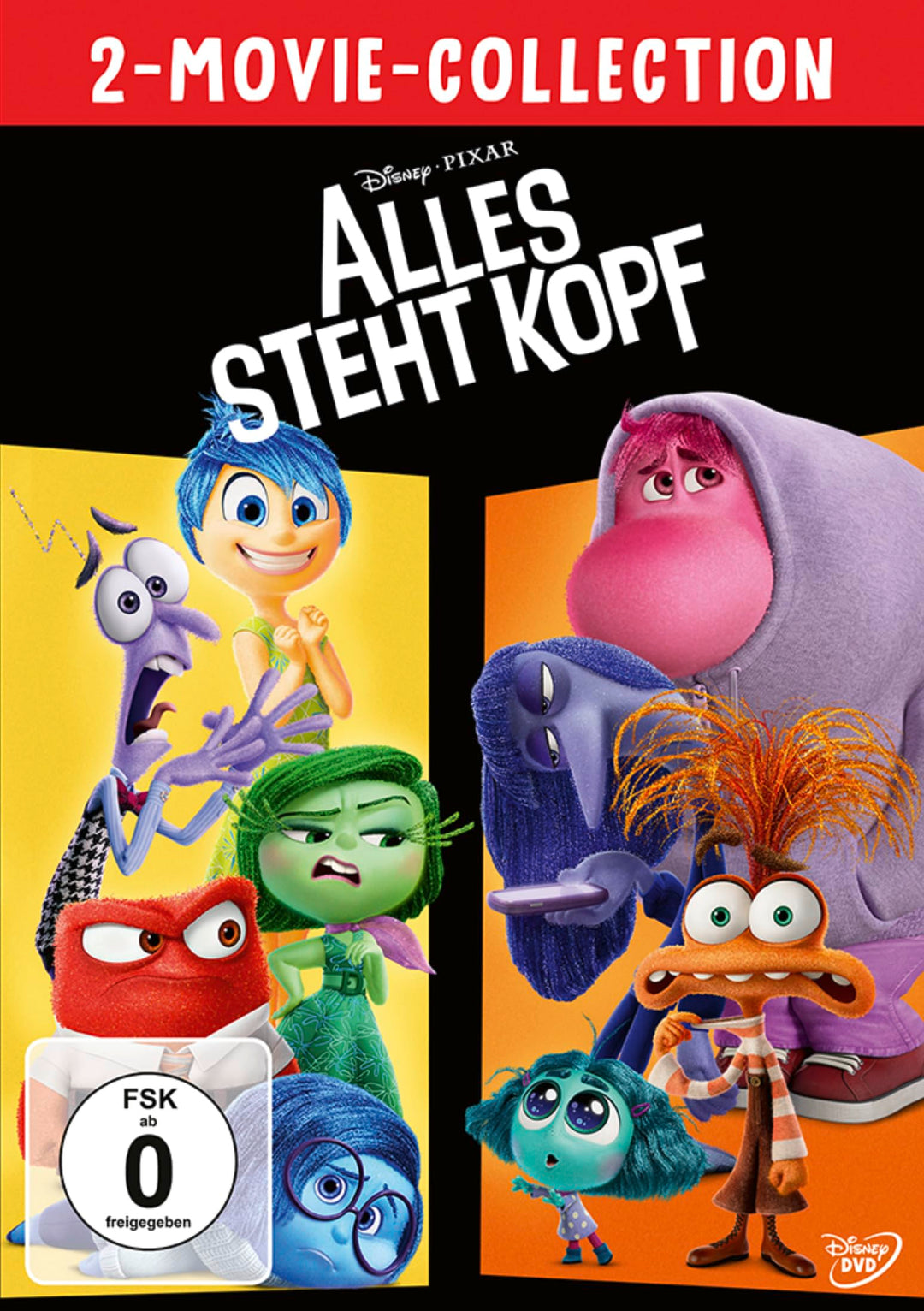 Alles steht Kopf 2-Movie-Collection [2 DVDs], DVD