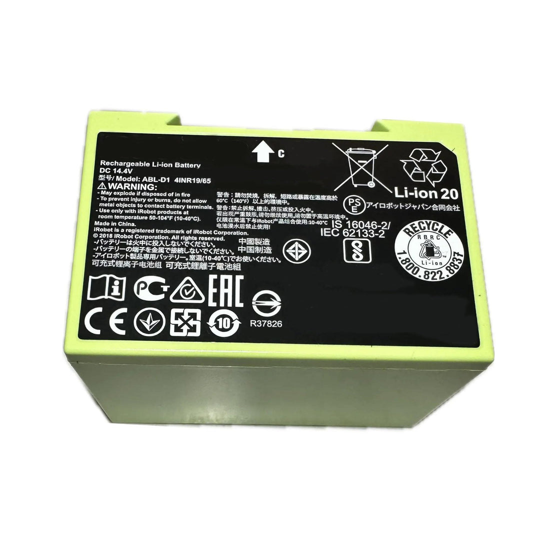 Ukkipower ABL-D1 Ersatz Akku Für iRobot Roomba e5 e6 e5150 e5152 e6198 e619820 i i3 3150 i3+ 3158 35