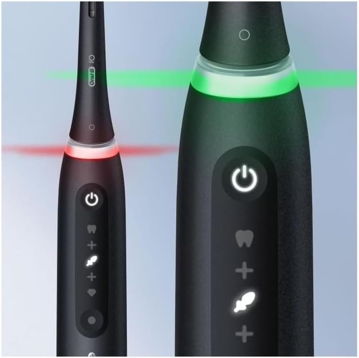 Oral-B iO 5N Elektrische Zahnbürste, Schwarz, Bluetooth, 1 Bürste, 1 Reiseetui iO5 Schwarz, iO5 Schw