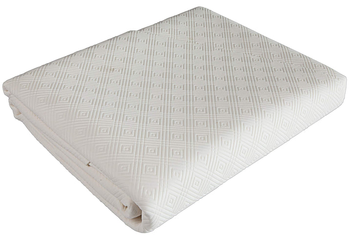 Venilia Tischschoner weiss rund 135cm 170/100 Tischdecke, Pvc-Polyester, 135 x 135 cm Rund 135 x 135