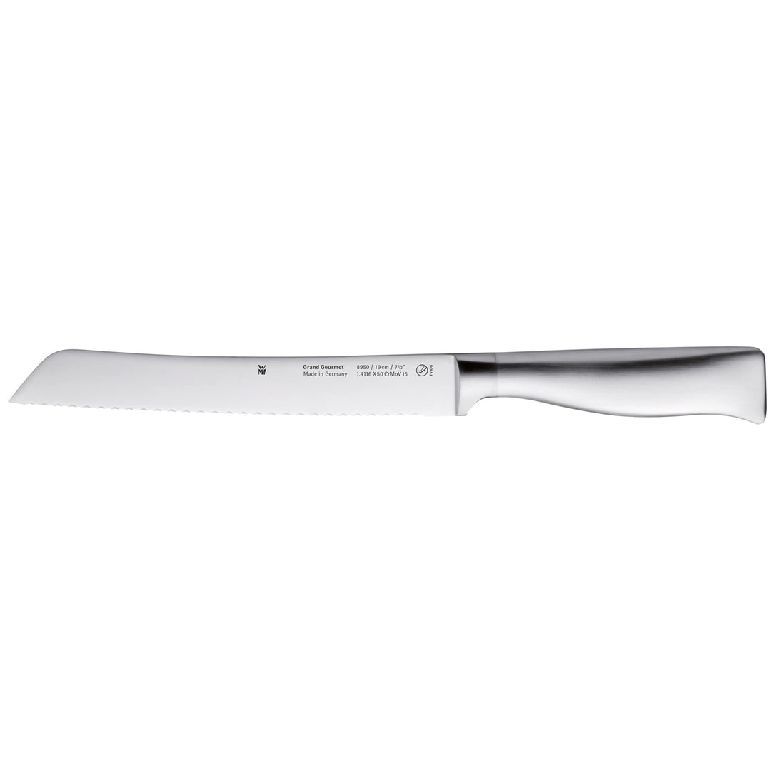 WMF Grand Gourmet Brotmesser Wellenschliff 32 cm, Made in Germany, Brötchenmesser, Messer geschmiede