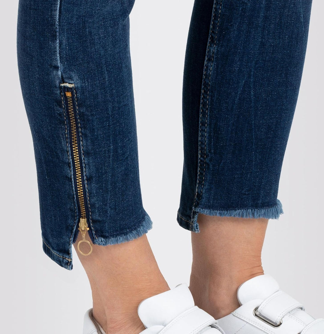 Mac MAC JEANS - Rich Slim, Light Authentic Denim in Blau, Grösse 42/28