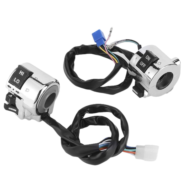Shipenophy 25mm Lenker-Bedientaste Universal-Steuertaste Motorrad-Lenkerschalter Motorradteile Unive