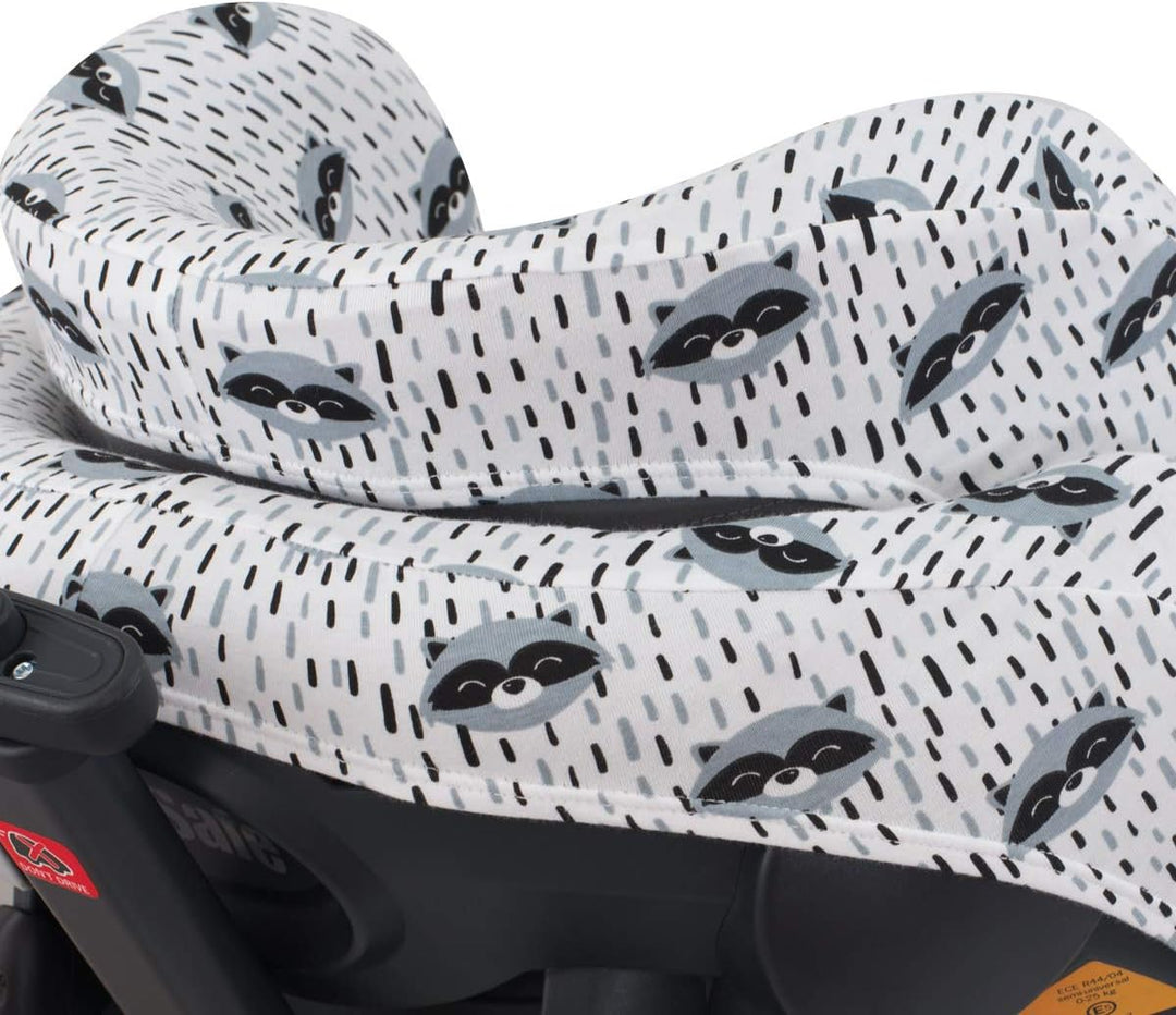 JYOKO KIDS Bezug für Autositze kompatibel mit Besafe Izi Plus (Raccoon), Raccoon