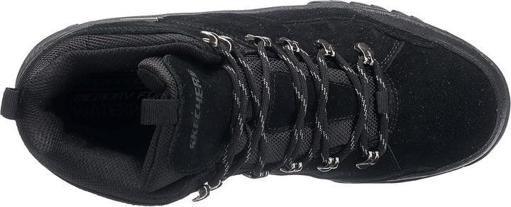 Skechers Herren Relment Pelmo64869 Stiefel 45 EU Black Suede, 45 EU Black Suede