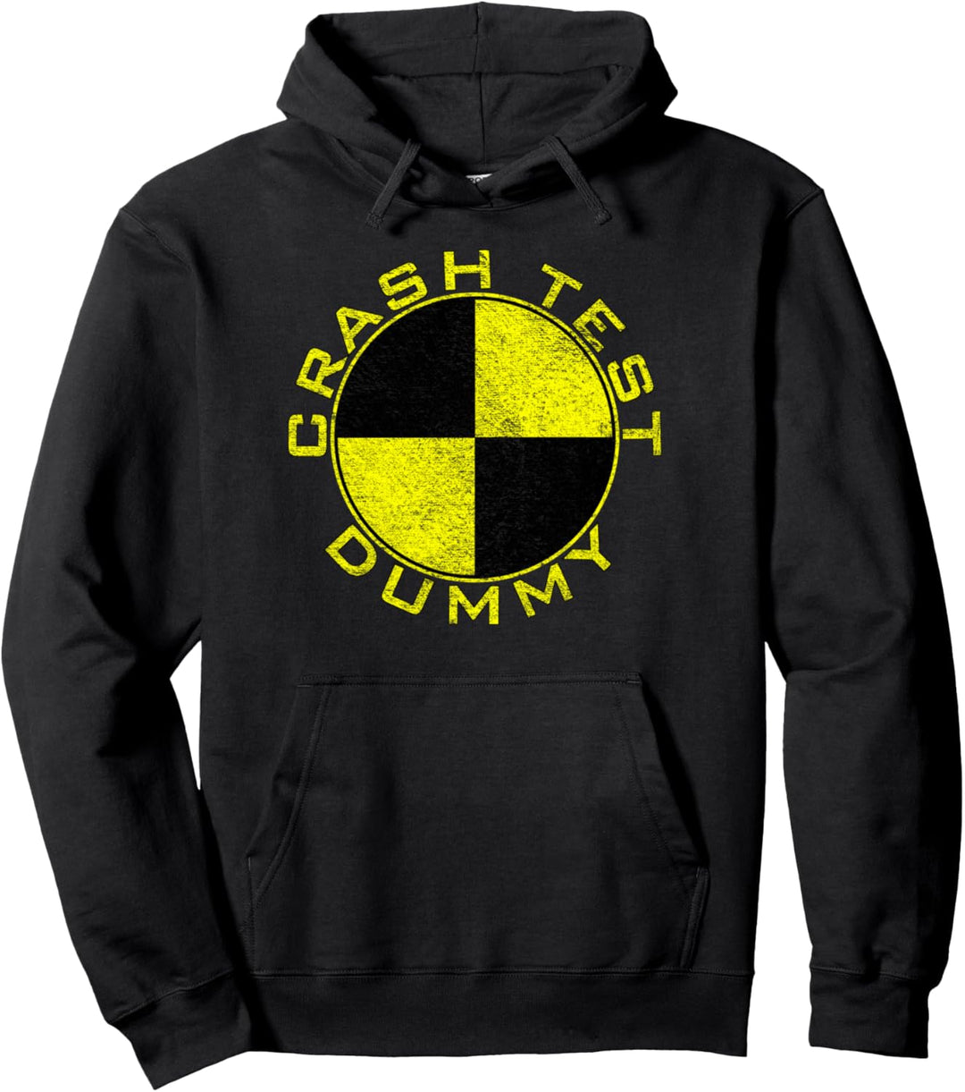 Crash-Test-Dummy-Kostüm vor, dass ich ein Crash-Test habe Pullover Hoodie
