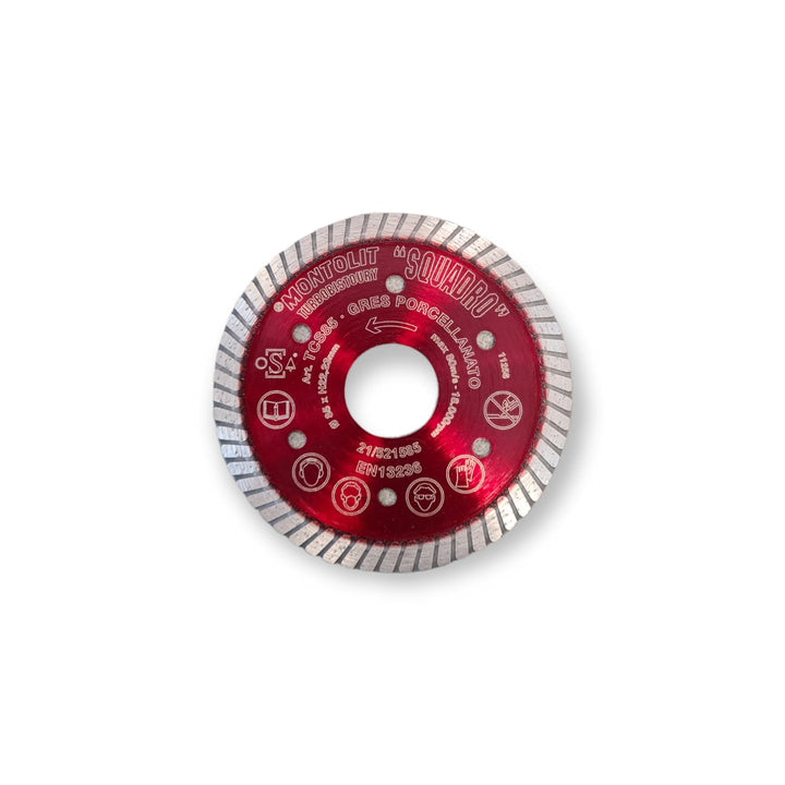 Disco diamantato per gres porcellanato 85mm Art.TCS85 Turmont TCS R Montolit