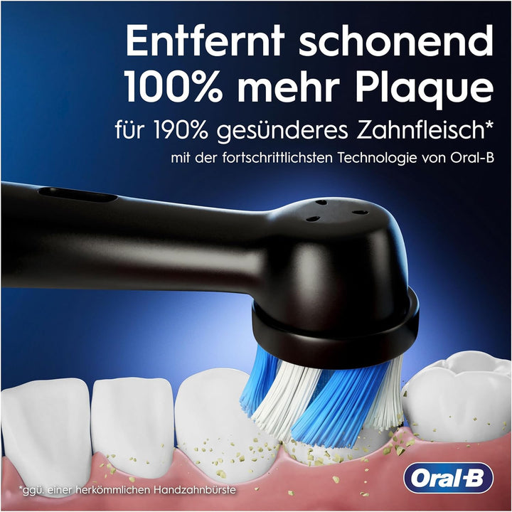 Oral-B iO Series 8 Elektrische Zahnbürste/Electric Toothbrush, 2 Aufsteckbürsten, 6 Putzmodi für Zah