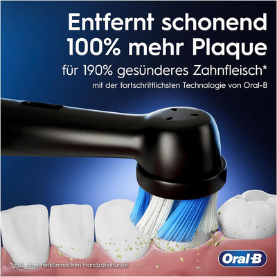 Oral-B iO Series 8 Elektrische Zahnbürste/Electric Toothbrush, 2 Aufsteckbürsten, 6 Putzmodi für Zah