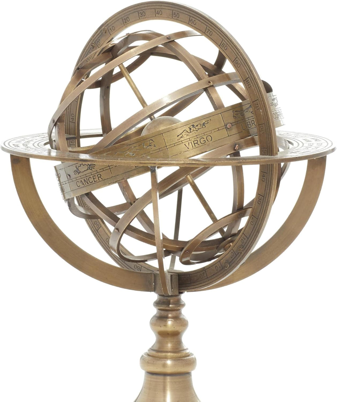 Deco 79 Messing Globe Armillary Einzigartige Tisch Decor