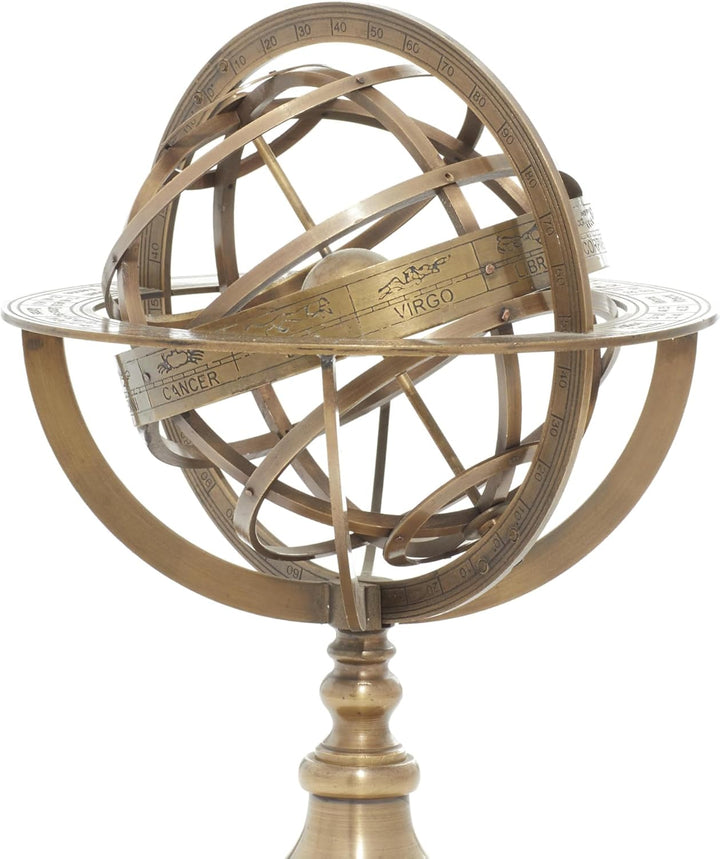 Deco 79 Messing Globe Armillary Einzigartige Tisch Decor