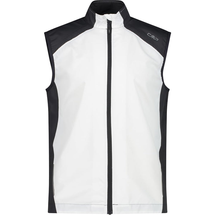 CMP, Lightweight, windproof unlimitech waistcoa 52 bianco-antracite, 52 bianco-antracite