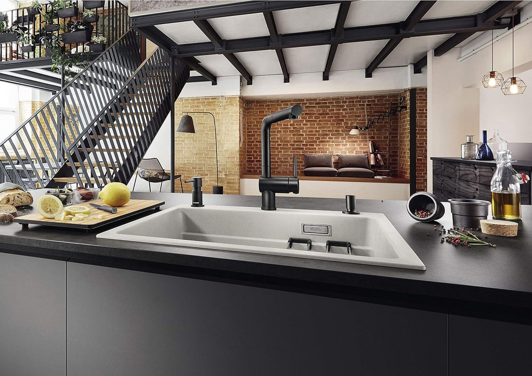 BLANCO 525807 LINUS-S schwarz matt Hochdruck Schlauchbrause Schwarz Matt, Hochdruck Schlauchbrause S