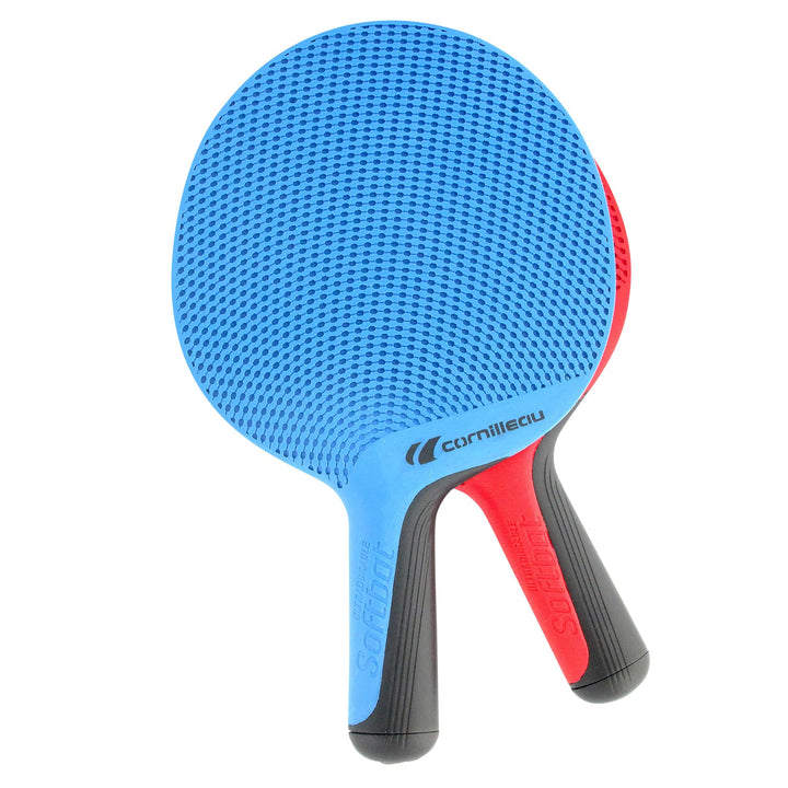 Cornilleau CORNILLEAUSoftbat Eco Design Tischtennisschläger (Set von 2), rot/blau, Einheitsgrösse