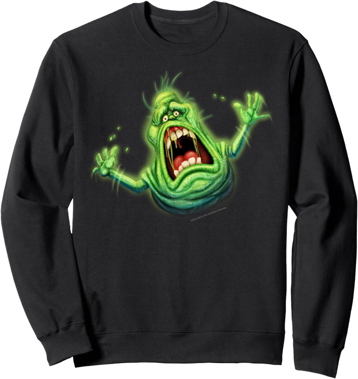 Ghostbusters Slimer Screaming Portrait Sweatshirt
