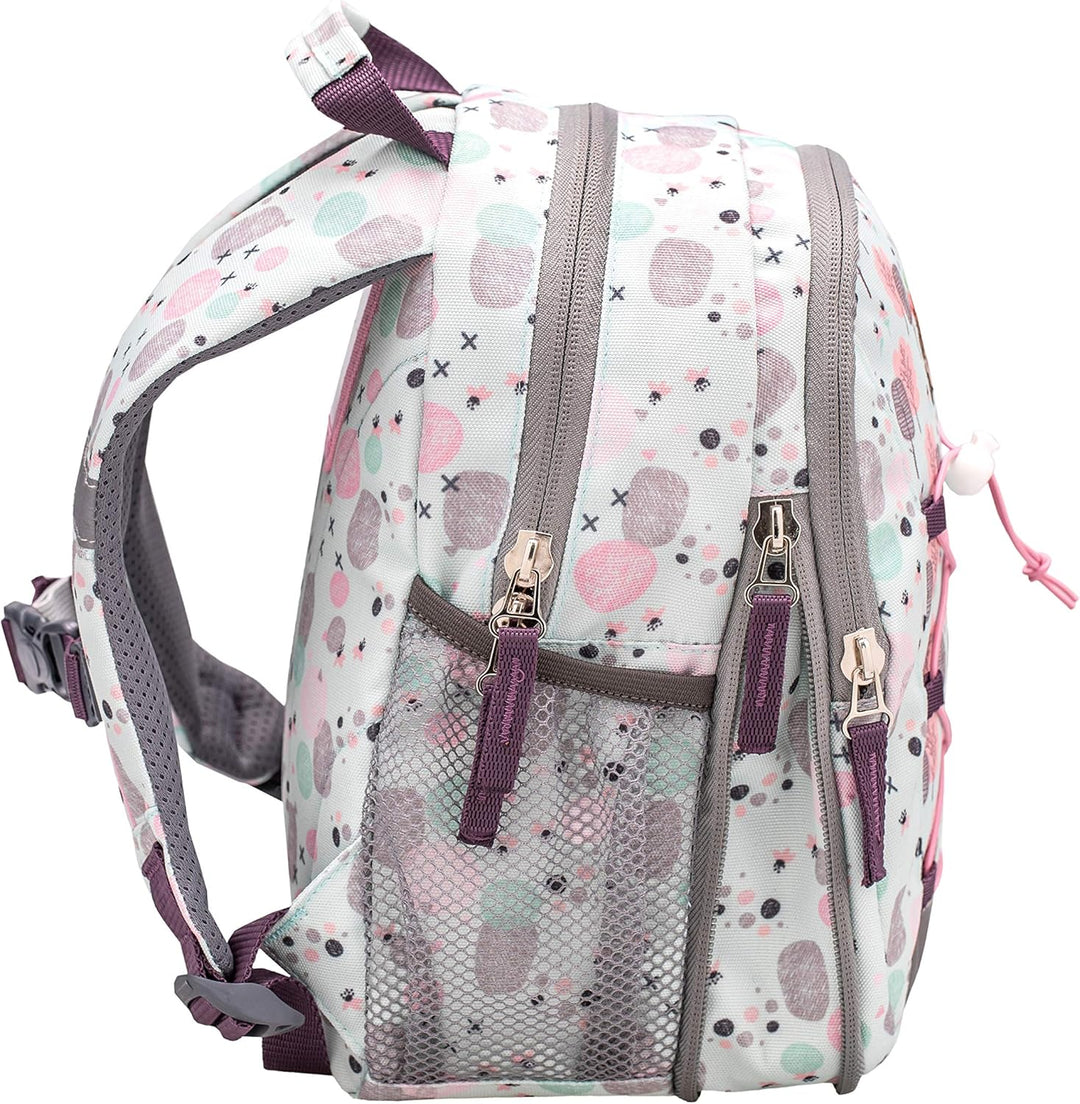 Belmil Kinderrucksack Mädchen für 1-3 Jährige - Super Leichte 260 g/Kindergarten/Krippenrucksack Kin