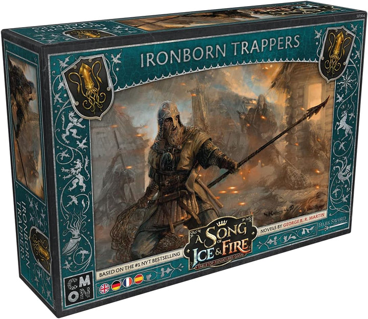 CMON | A Song of Ice & Fire – Fallensteller der Eisenmänner | Erweiterung | Tabletop | 2 Spieler | A