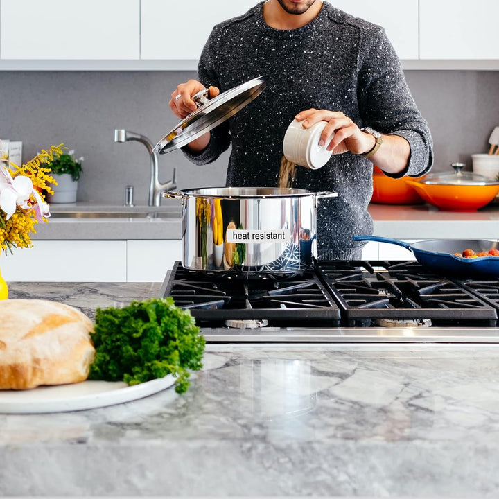 kompatibel Tze 9mm Schriftbänder als Ersatz für Brother P-touch Bänder 9mm x 8m TZe-221, Schwarz auf