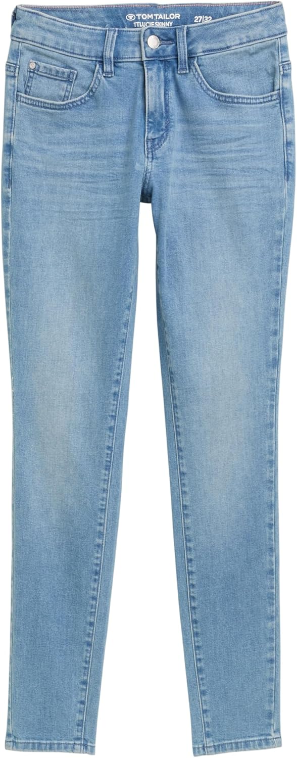 TOM TAILOR Damen Alexa Skinny Jeans 25W / 30L 10142 - Light Stone Blue Denim, 25W / 30L 10142 - Ligh