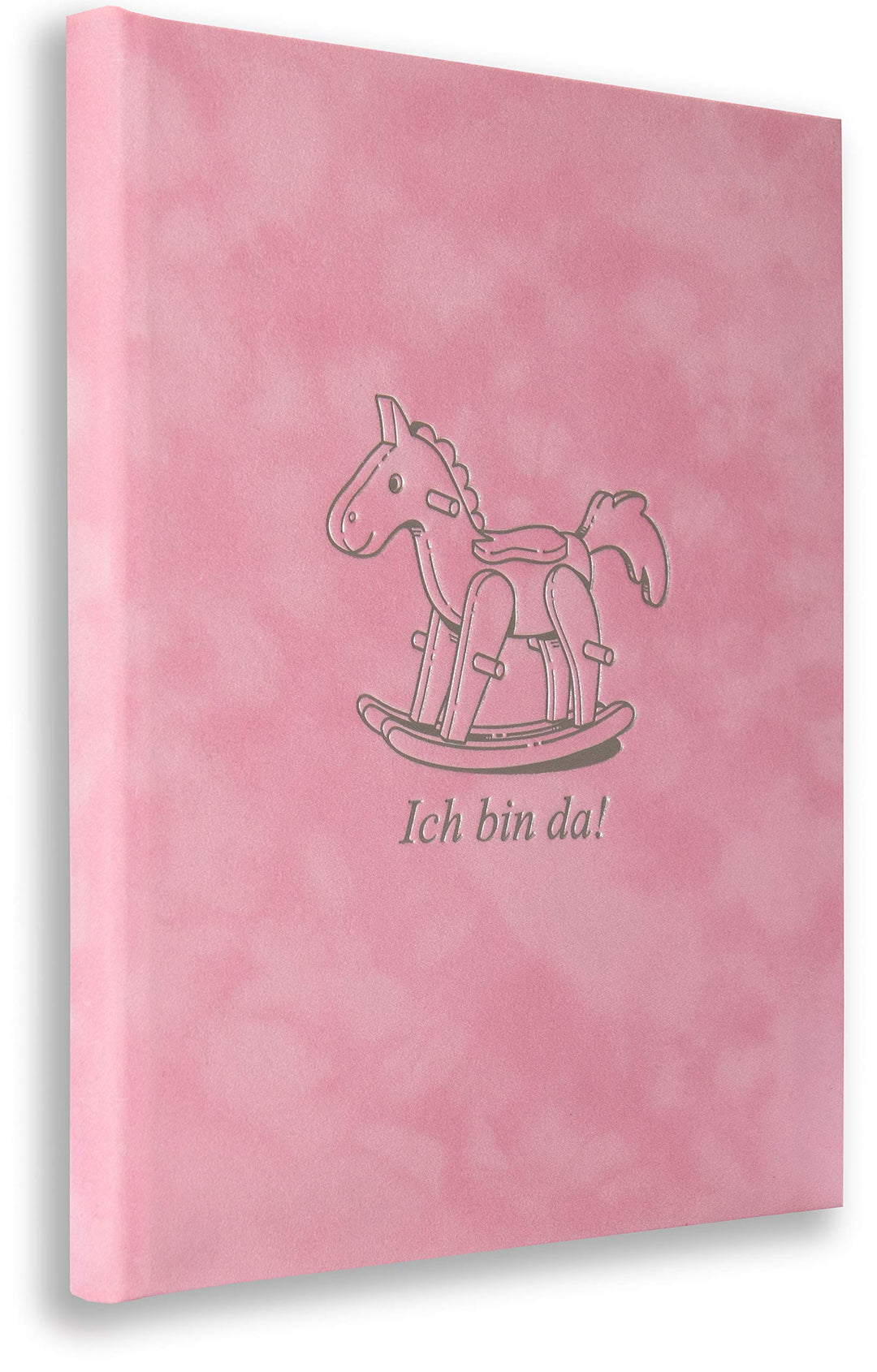Babystammbuch Rosa Girl Mädchen Alle Urkunden-Formate (Klassik, A5, A4) Buch Taufe incl. 3 Klarsicht