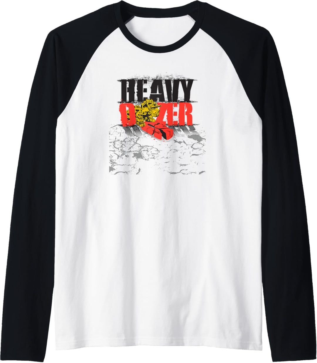 DinoTrux Schwerer Bulldozer Raglan