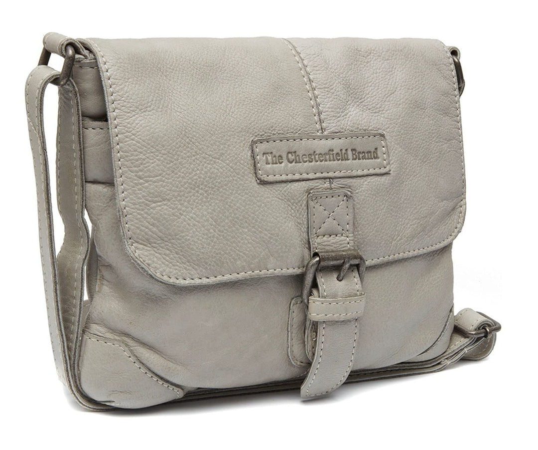 The Chesterfield Brand Cato Flapover Bag S Light Grey