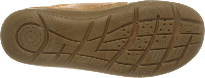 Geox Jungen J Barefeel Boy A Sneakers 35 EU Cognac Orange, 35 EU Cognac Orange