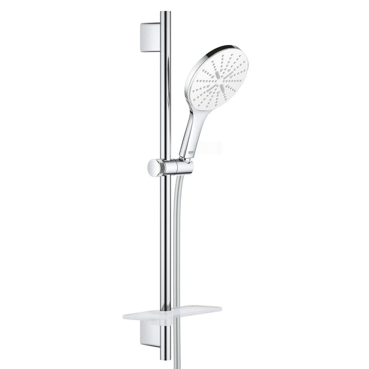 GROHE Rainshower 150 SmartActive | Brausestangenset 3 Strahlarten | Moon White | 26592LS0 Brausestan