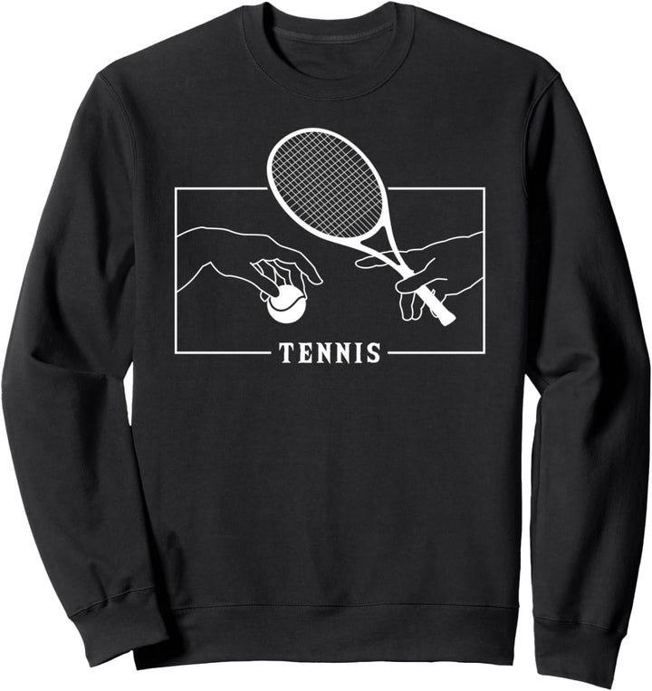 Michelangelo Creation of Adam Tennis Tennisspieler Tennis Sweatshirt