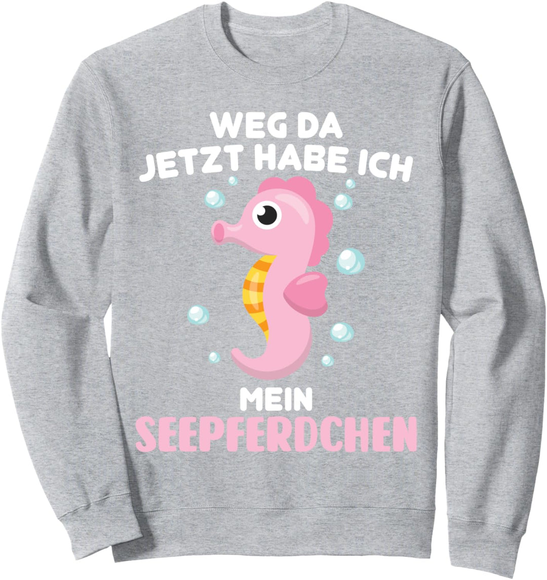 Seepferdchen Schwimmen Schwimmer Sweatshirt