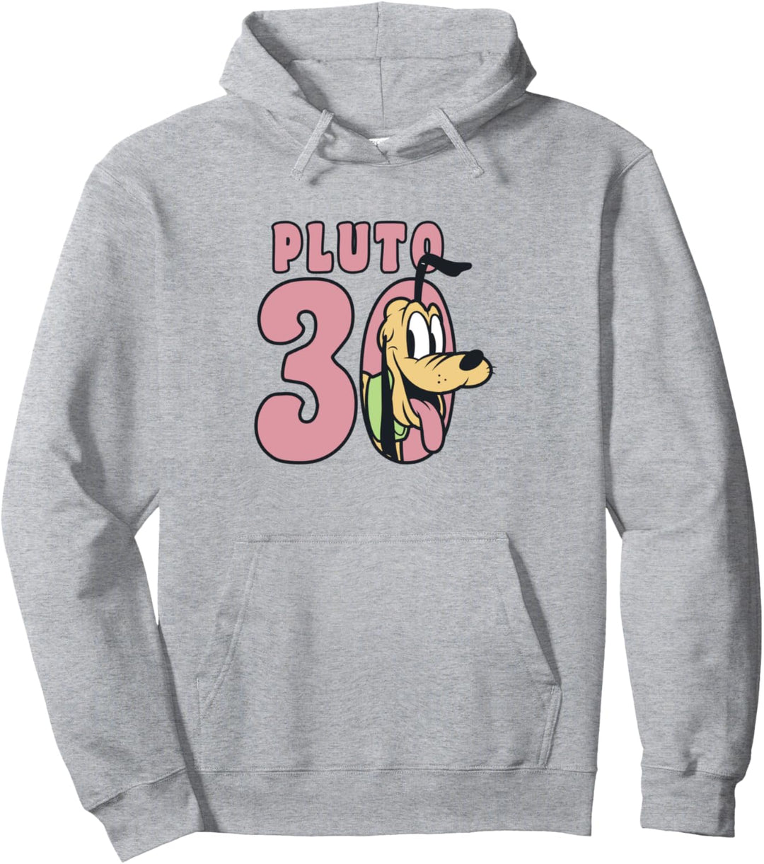 Disney Mickey And Friends Pluto 30 Portrait Pullover Hoodie