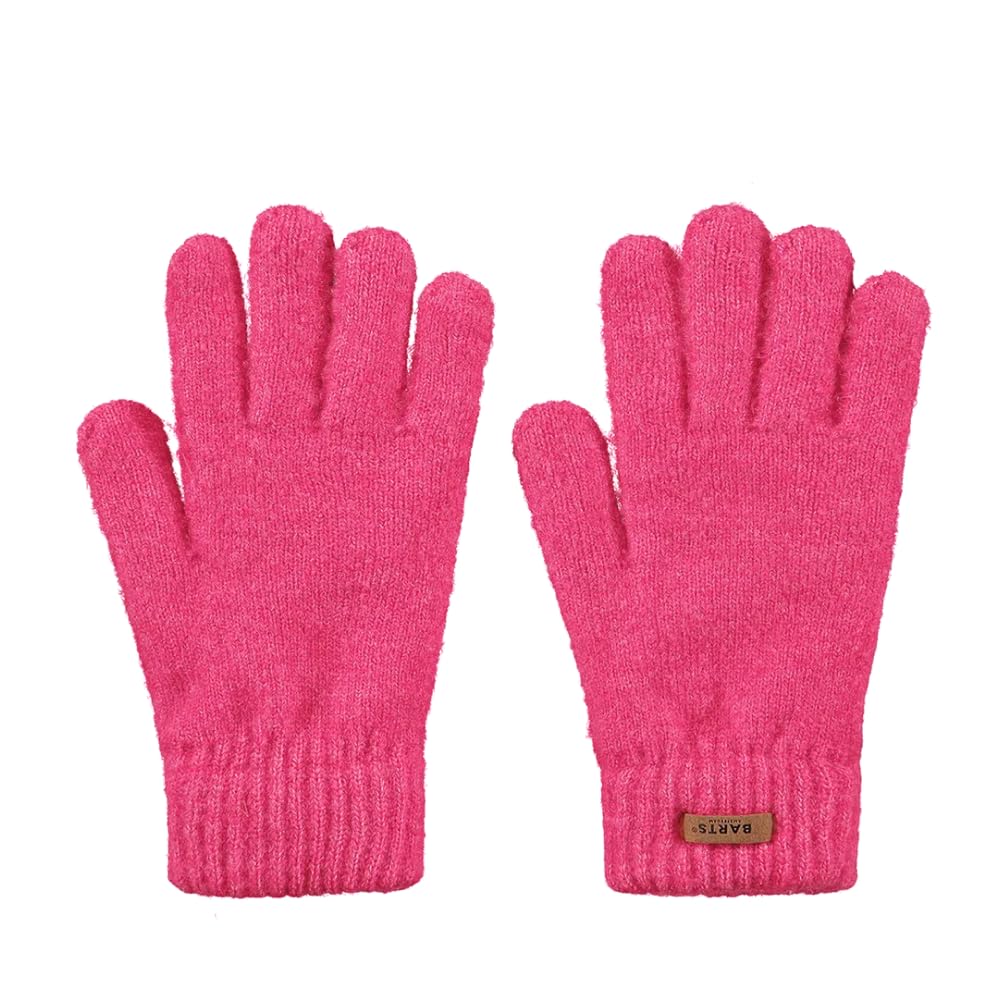 Barts Strickhandschuhe Witzia Gloves gestrickte Finger-Handschuhe S-M Hot Pink, S-M Hot Pink