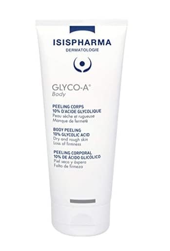 ISISPHARMA -GLYCO-A BODY - Peelingcreme für weiche, feuchtigkeitsspendende und straffende Haut - Gly