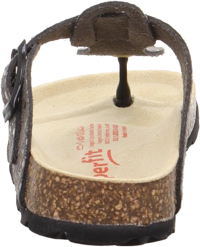 Superfit Girl's Fussbettpantoffel Mule 24 EU Schwarz 0010, 24 EU Schwarz 0010