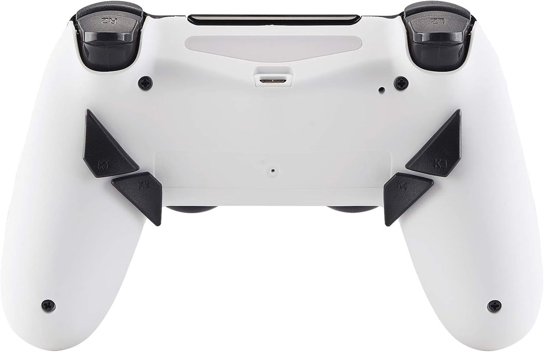 eXtremeRate Programmierbar Dawn Remap Kit für ps4 Controller, Rückseite Hülle Gehäuse Case&Upgrade-B