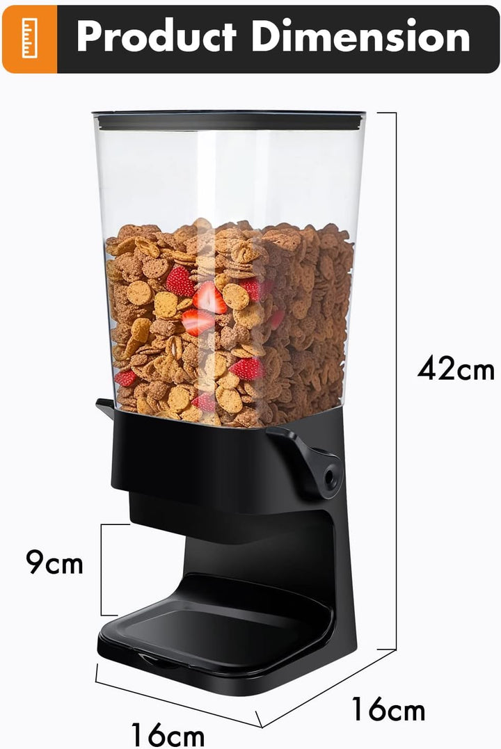 Tokokimo Müslispender, Zerkleinert Keine Cerealien Beim Ausgeben, Wandmontage Cereal Dispenser für C