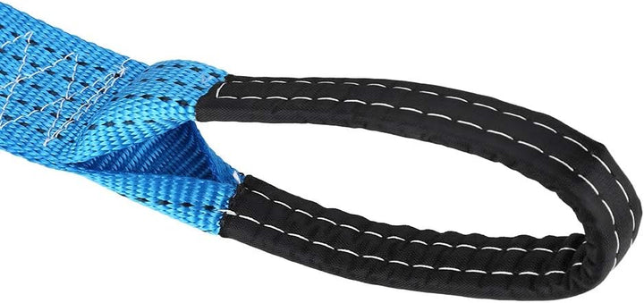 Abschleppseil Auto, Haofy 5m x 5cm Notfall Abschleppgurt, 8 Tonnen Bruchfestigkeit, mit Rutsch Hands