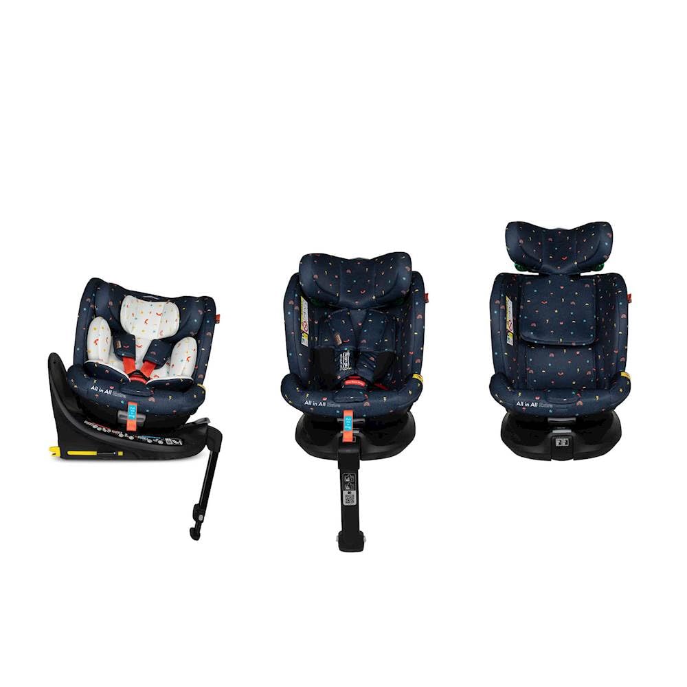 COSATTO All in All Extra i-Size 360° Spin Drehbarer Autositz - 360° Schwenkbar, Gruppe 0+123, 0-36 k