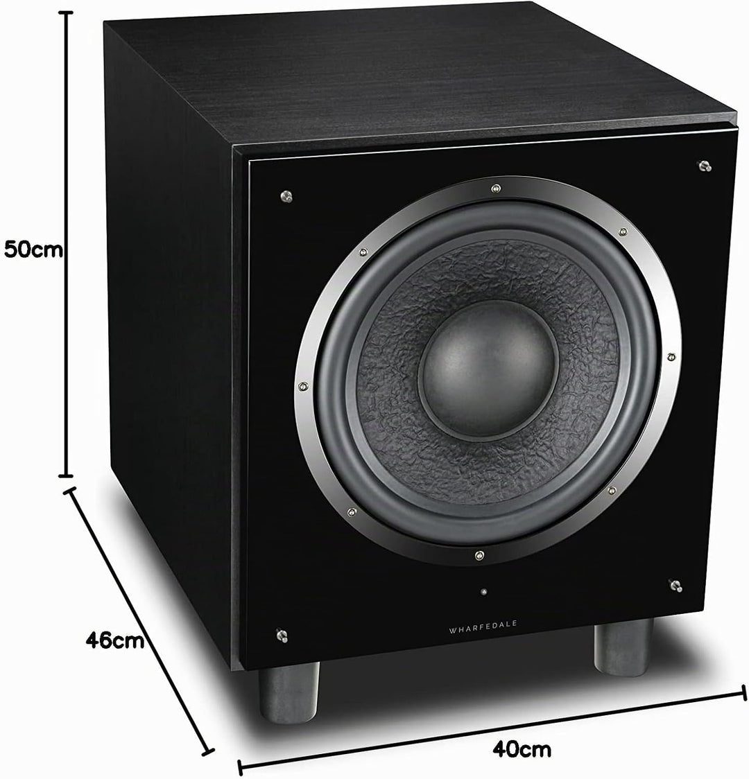 Wharfedale SW-12 Subwoofer (Schwarz)