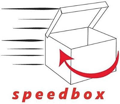 Esselte Speedbox Archivschachtel, 25 Archiv-Boxen mit automatischem Rücken 150 mm weiss, 150 mm