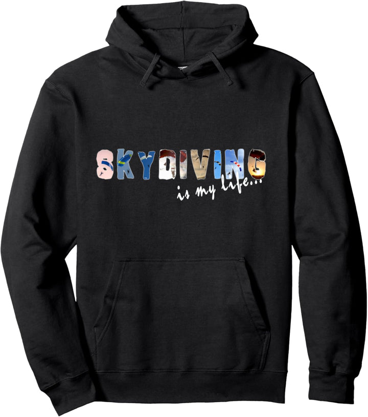 Fallschirmspringen ist mein Leben - Fallschirmspringer Pullover Hoodie
