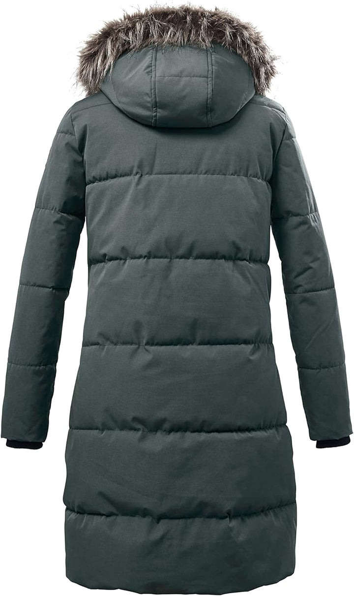 G.I.G.A. DX Damen Gw 18 Wmn Qltd Prk Casual Steppparka/Parka mit Kapuze 36 dunkel blaugrün, 36 dunke