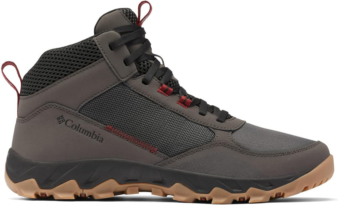 Columbia Flow Center Sneaker für Herren 40.5 EU Dark Grey Red Jasper, 40.5 EU Dark Grey Red Jasper