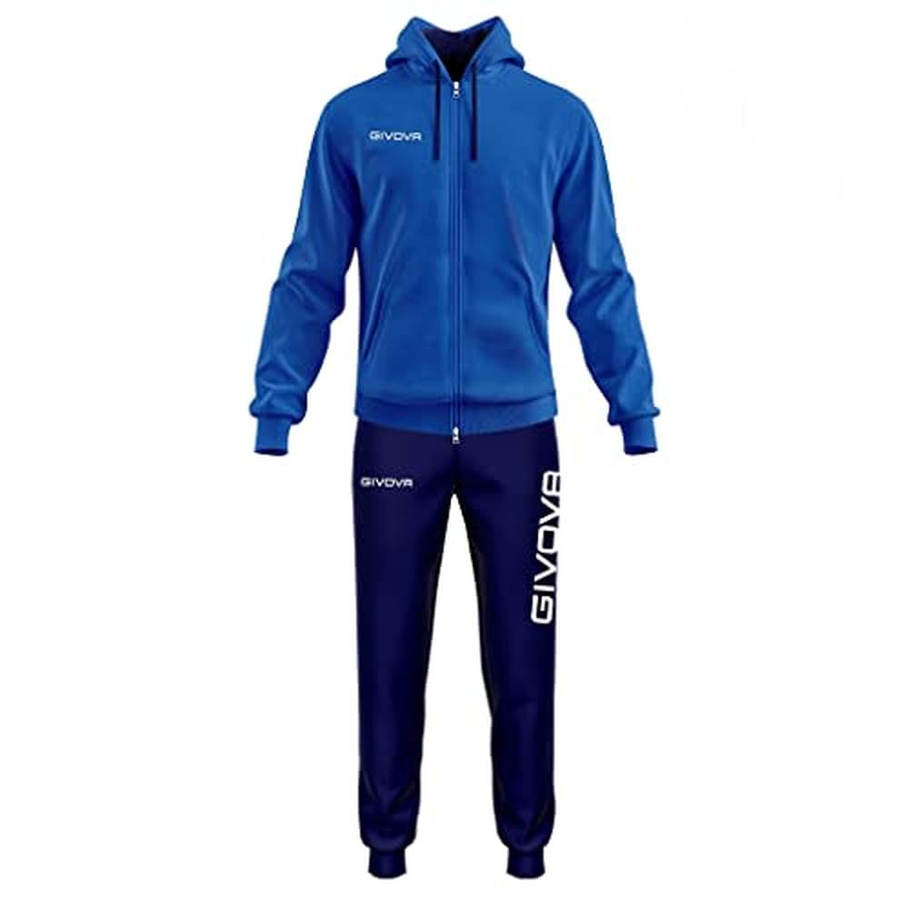 Givova Anzug King Overall XXL Hellblau/Blau, XXL Hellblau/Blau