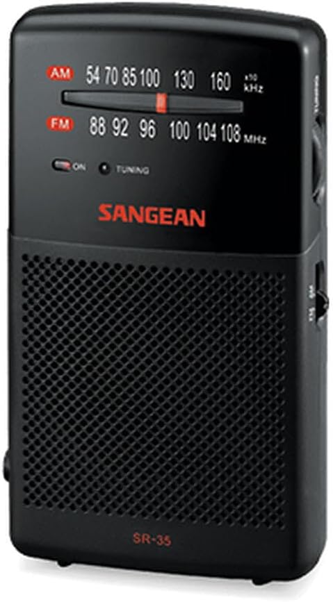 Sangean SR-35 Pocketradio, Taschenradio, Tragbares Mini-radio